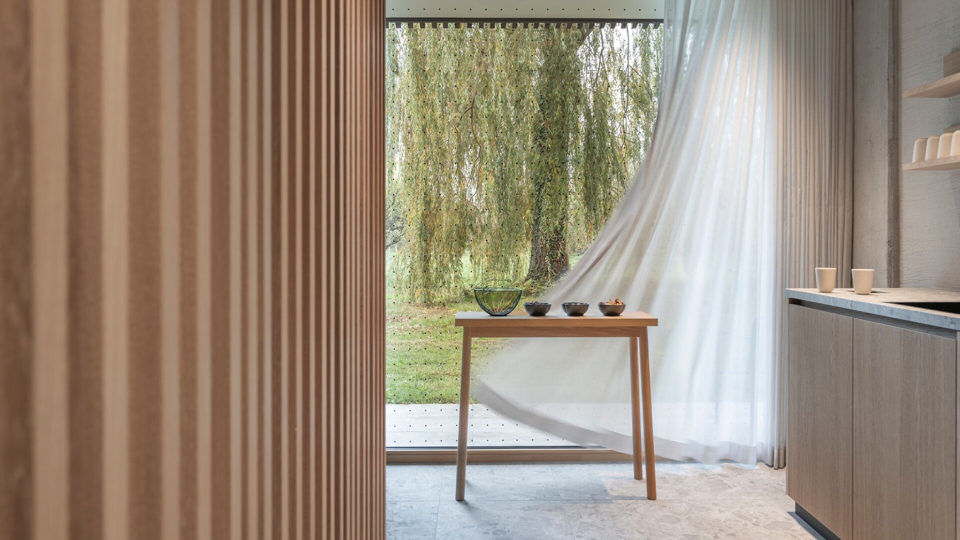 Garten Spa with garden view at Seegut Zeppelin in Friedrichshafen
