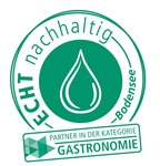 Logo Echt Nachhaltig – nachhaltiges Hotel Maier am Bodensee
